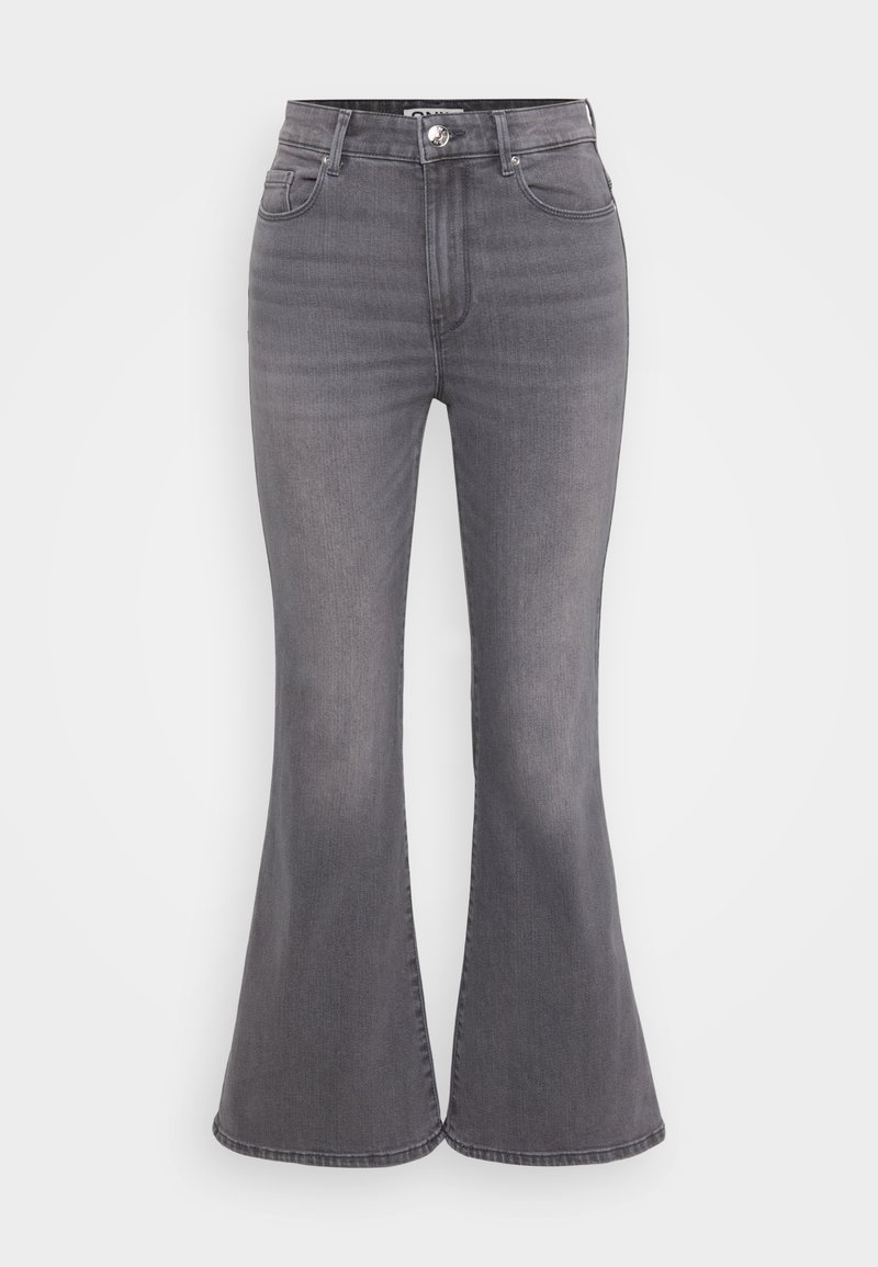 Only Petite Flared Jeans grijs denim/greydenim Only Petite Flared Jeans grijs denim/greydenim