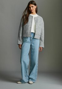 Next TEXTURED BOUCLE TALL - Kevyt takki - grey