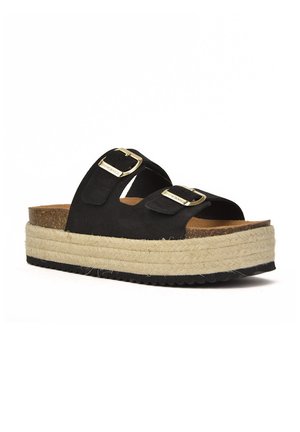 Sandalias planas - black
