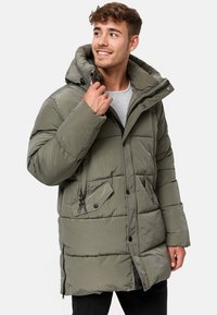 INDICODE JEANS - KASPER - Winterjas - army Miniatuurafbeelding 1