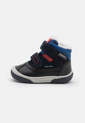 OMAR BOY WPF - Bottes de neige - navy/dark red