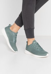 Skechers Sport - BOBS SQUAD - Matalavartiset tennarit - green Pienoiskuva 1