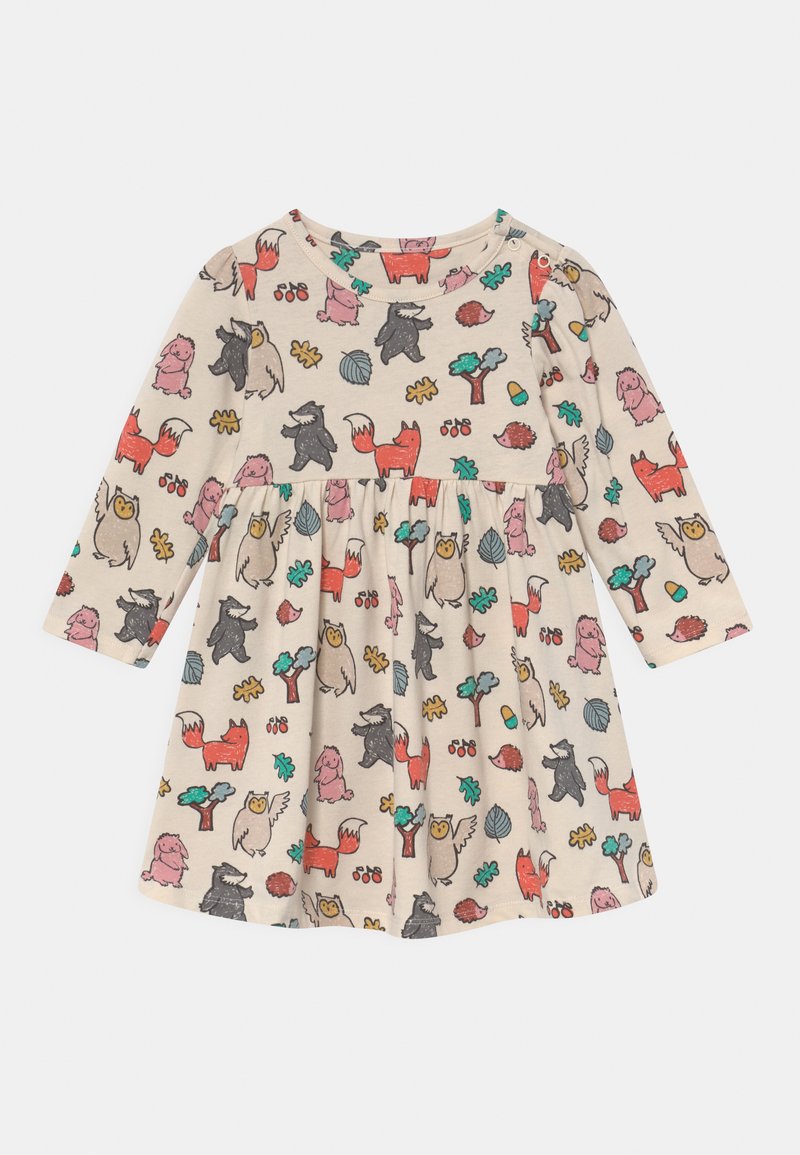 Marks & Spencer BABY WOODLAND DRESS Jerseykleid cream mix/offwhite