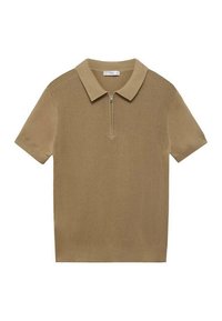 Bluză polo - beige