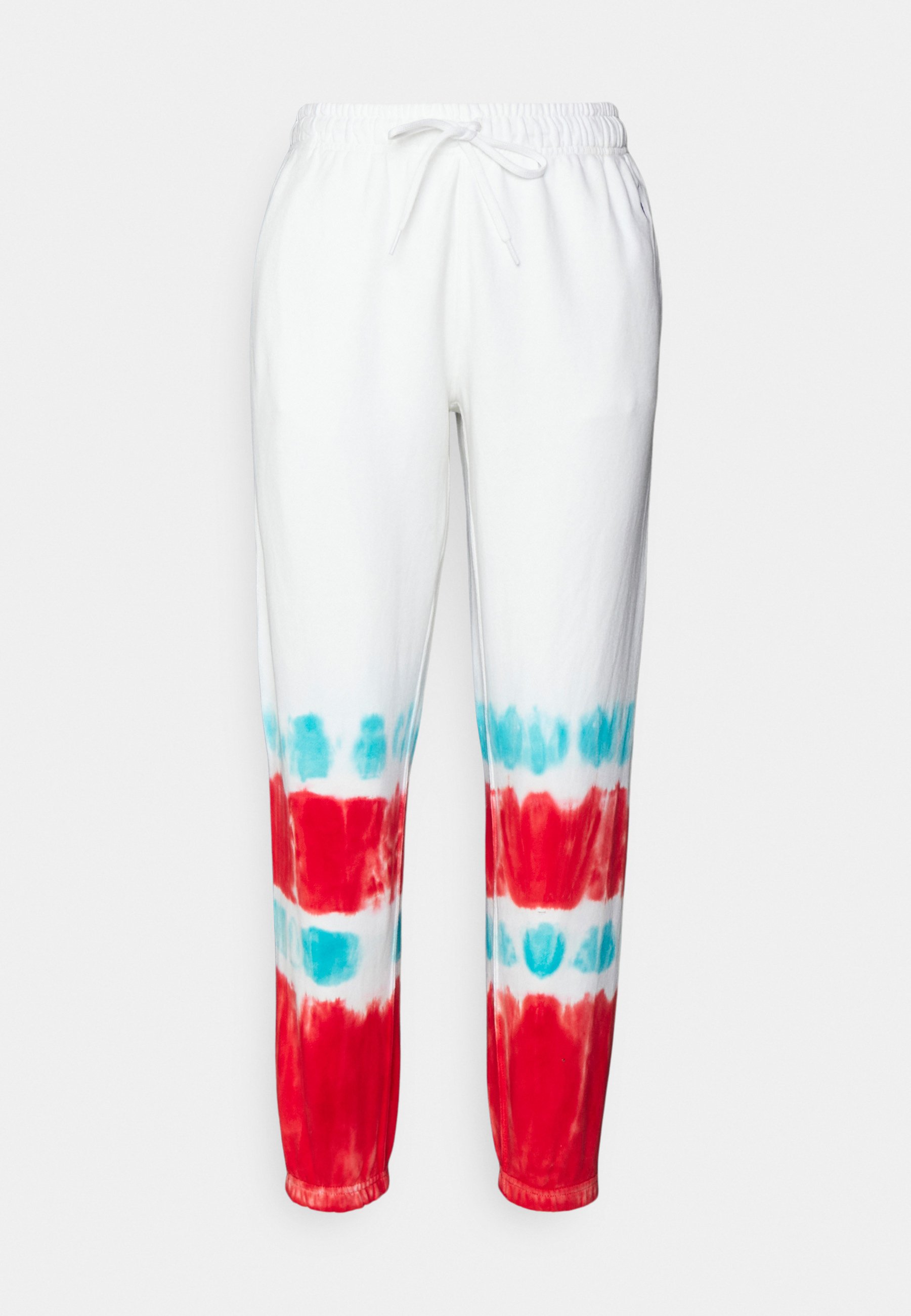 Polo Ralph Lauren TIE-DYE FRENCH TERRY JOGGER - Pantaloni sportivi -  white/yellow/giallo - Zalando.it