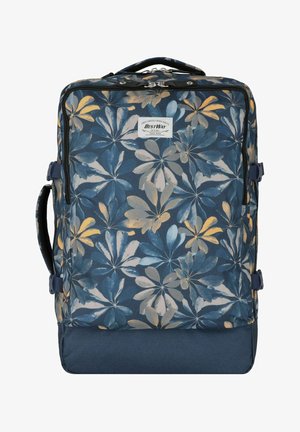 Worldpack BESTWAY CABIN PRO FACH - Rugzak - dunkelblau-ocker