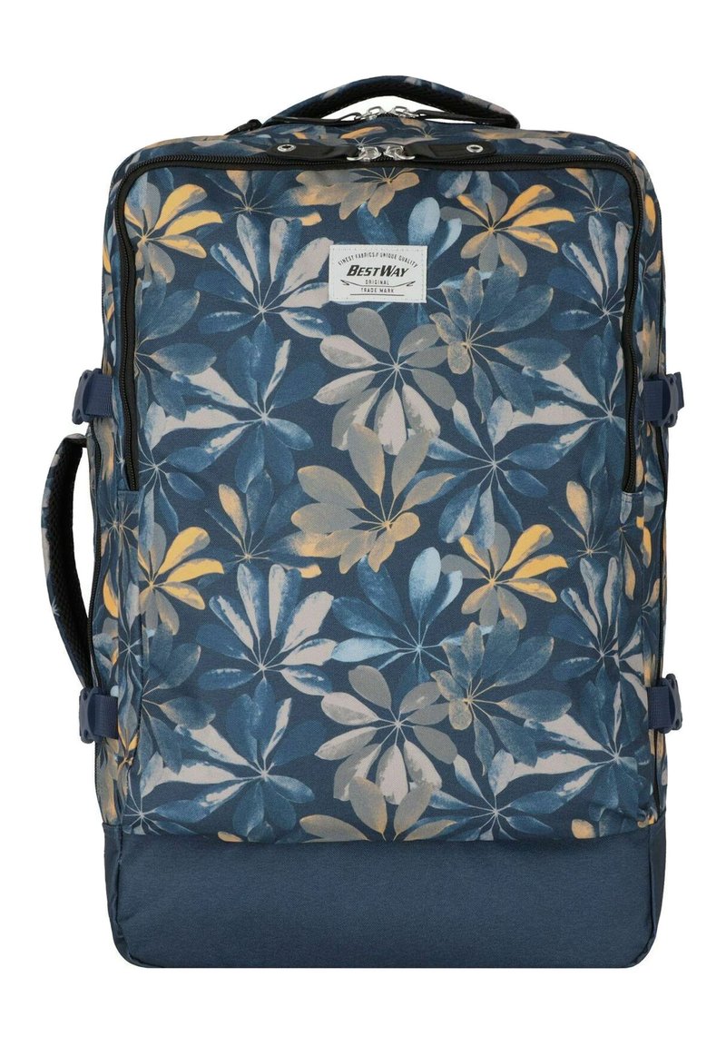 Worldpack BESTWAY CABIN PRO FACH - Zaino - dunkelblau-ocker