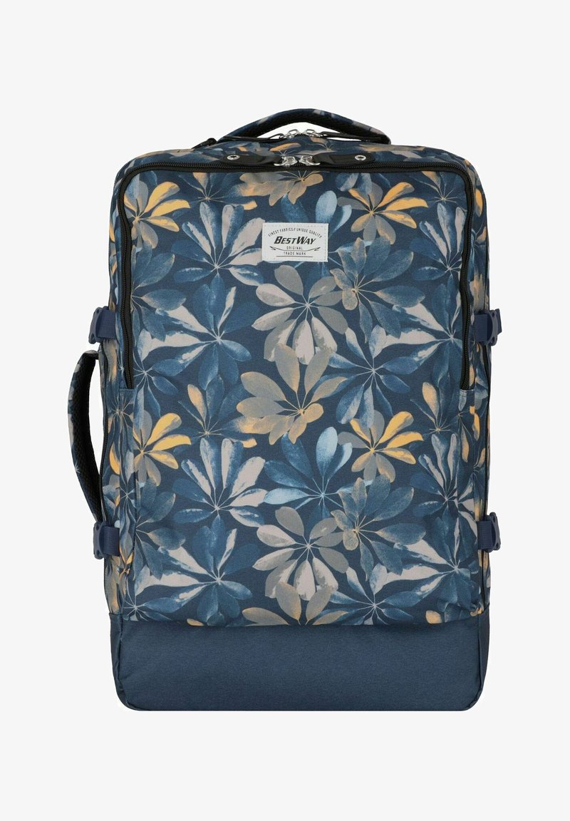 Worldpack BESTWAY CABIN PRO FACH - Zaino - dunkelblau-ocker