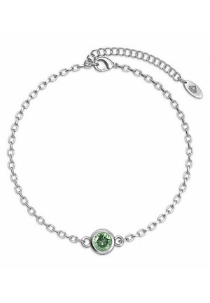 BIRTH STONE - ET CRISTAL - Bracelet - argenté vert clair