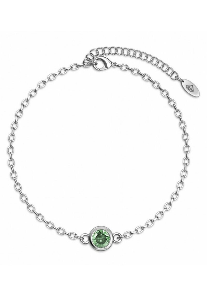 MYC Paris BIRTH STONE - ET CRISTAL - Bracciale - argenté vert clair