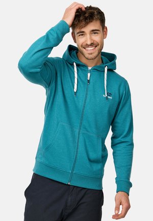 INDICODE JEANS, INHOWARD - Sudadera con cremallera - hydro