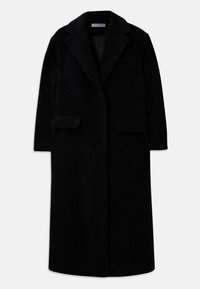 BELTED COAT - Klasický kabát - black