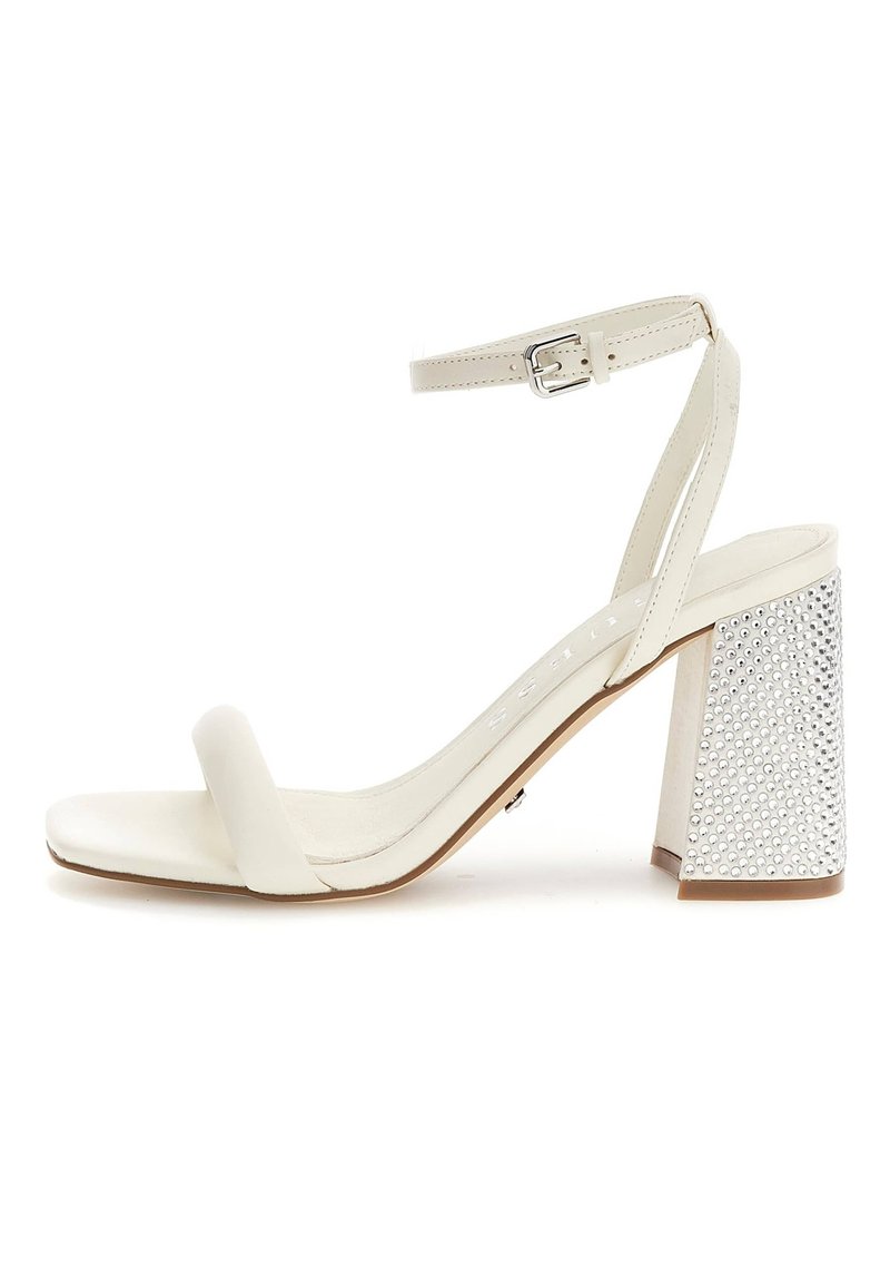 Guess - GELECTRA  - High heeled sandals - creme, Enlarge