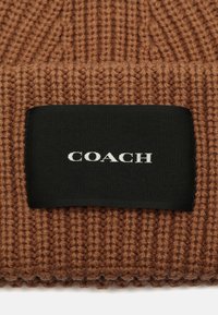 COACH Mössa - dark camel