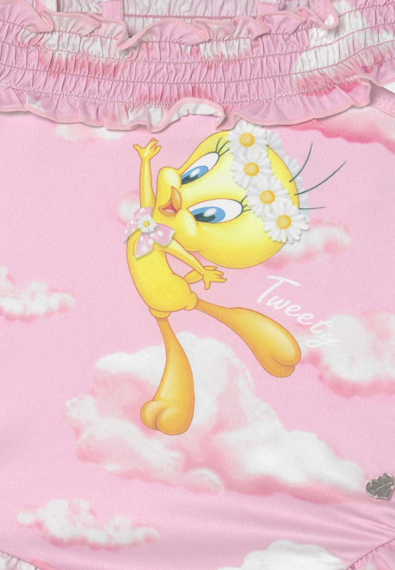 Kinder Bikinis | Monnalisa LOONEY TUNES TWEETY SWIMMING COSTUME INTERO MARGHERITE Badeanzug rosa antico/pink - VM89648 Kinder Bikinis | Monnalisa LOONEY TUNES TWEETY SWIMMING COSTUME INTERO MARGHERITE Badeanzug rosa antico/pink - VM89648