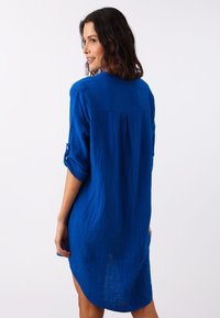 Zwillingsherz MUSSELIN  - Vestito casual - blau