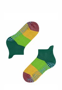 FALKE Colour Block - Chaussettes - emerald