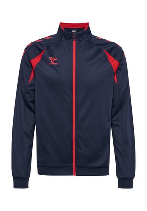 CORE 2.0 TRACK - Sweater met rits - marine true red