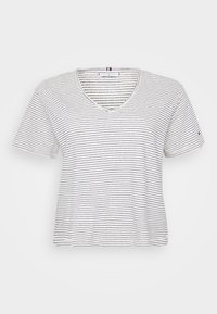 T-shirts med print - calico/dark night navy