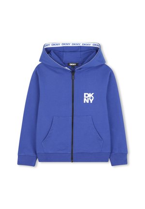 MIT KAPUZE - Sweatjacke - bleu roi