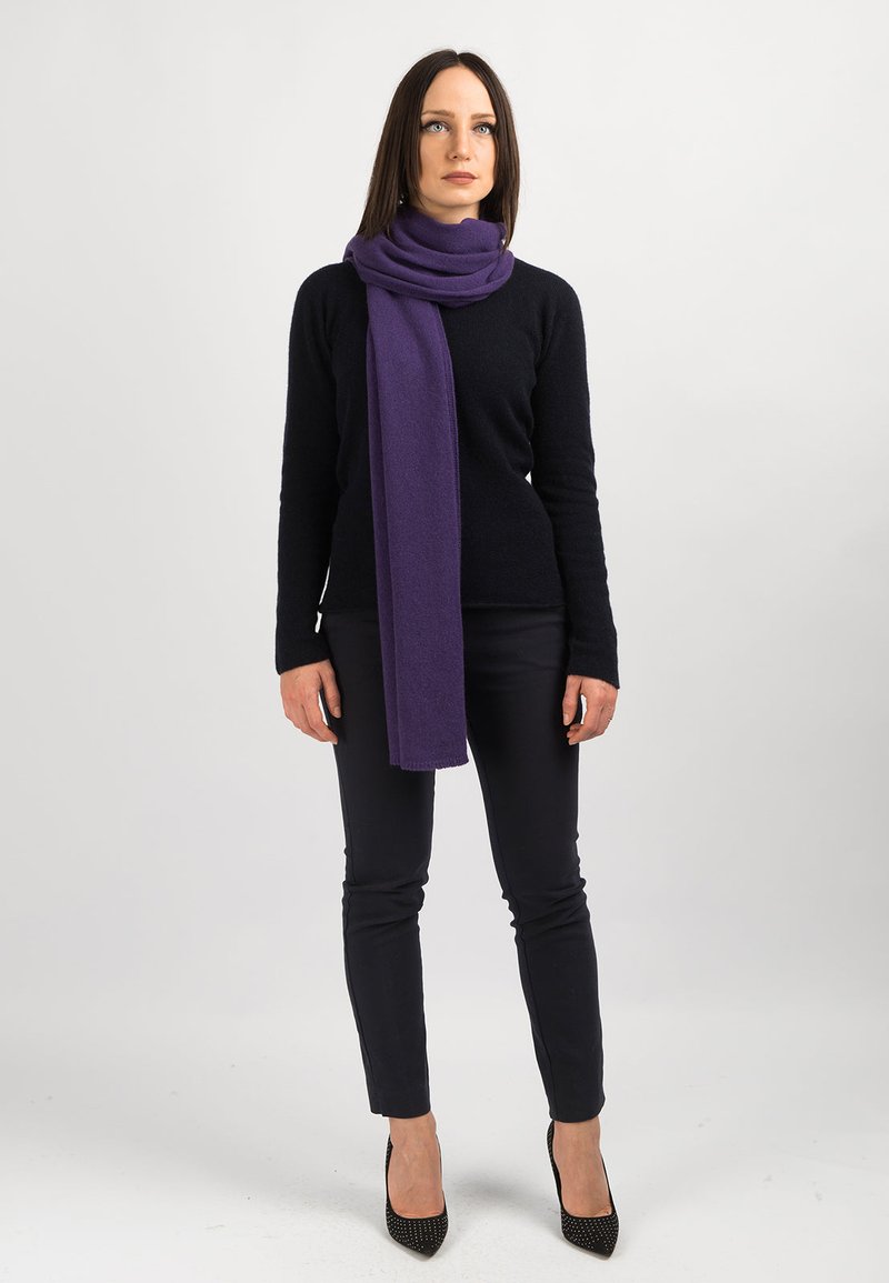 Dalle Piane Cashmere Sjal / Tørklæder - viola