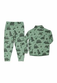 Geggamoja ANIMAL FLEECE SET - Träningsset - green