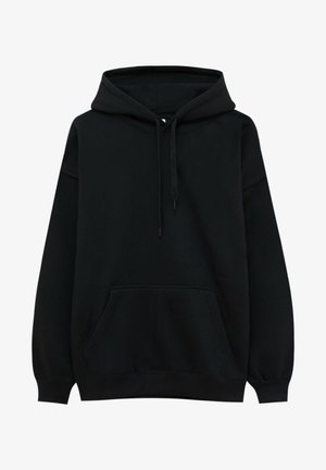 OVERSIZE - Hoodie - mottled black