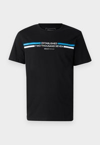 PRINTED - Trükipildiga T-särk - black