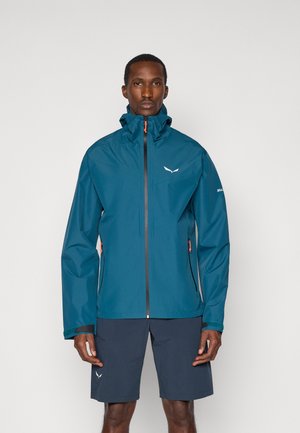 PUEZ JACKET - Αδιάβροχο μπουφάν - pond blue