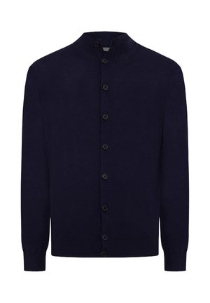 Cardigan - blue solid