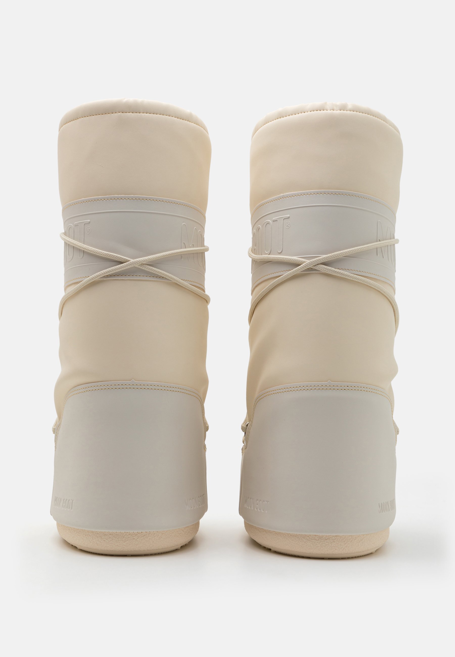 Moon Boot ICON UNISEX - Schnürstiefel - cream/offwhite - Zalando.ch