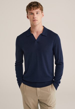 FUNDAMENTALS - Polokošeľa - dark blue