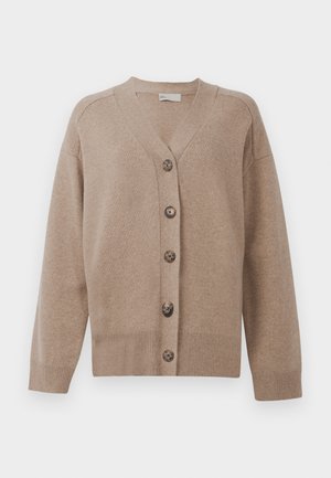 CARDIGAN - Cardigan - melange oatmeal