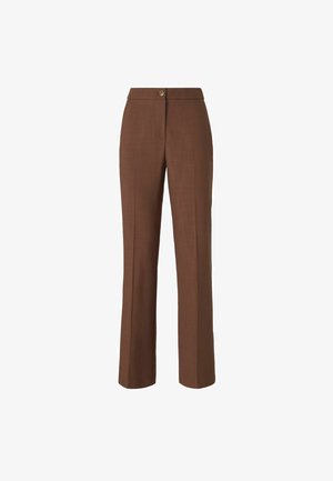 Pinko, NEW SERENIDAD PANTALONE FRISOTTINO - Pantalones - brown