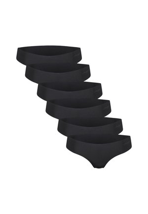 6-PACK HIPSTRING - String - black