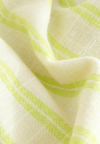 LOOSE FIT - Košilová halenka  - neutral yellow stripe