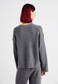 GAP CASHSOFT SHAKER CREW - Pullover - charcoal heather