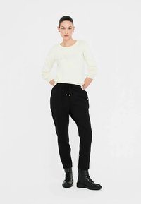LIU JO JOGGERS  - Donji dijelovi trenirke - black