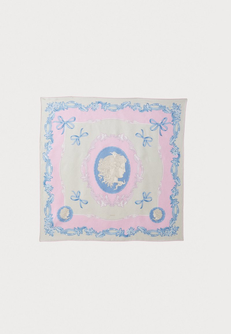 Versace FOULARD BIO MEDUSA CAMEO  - Ruta - pastel pink/light grey