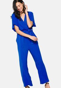 LolaLiza FLOWY BELTED - Kombinezons - electric blue
