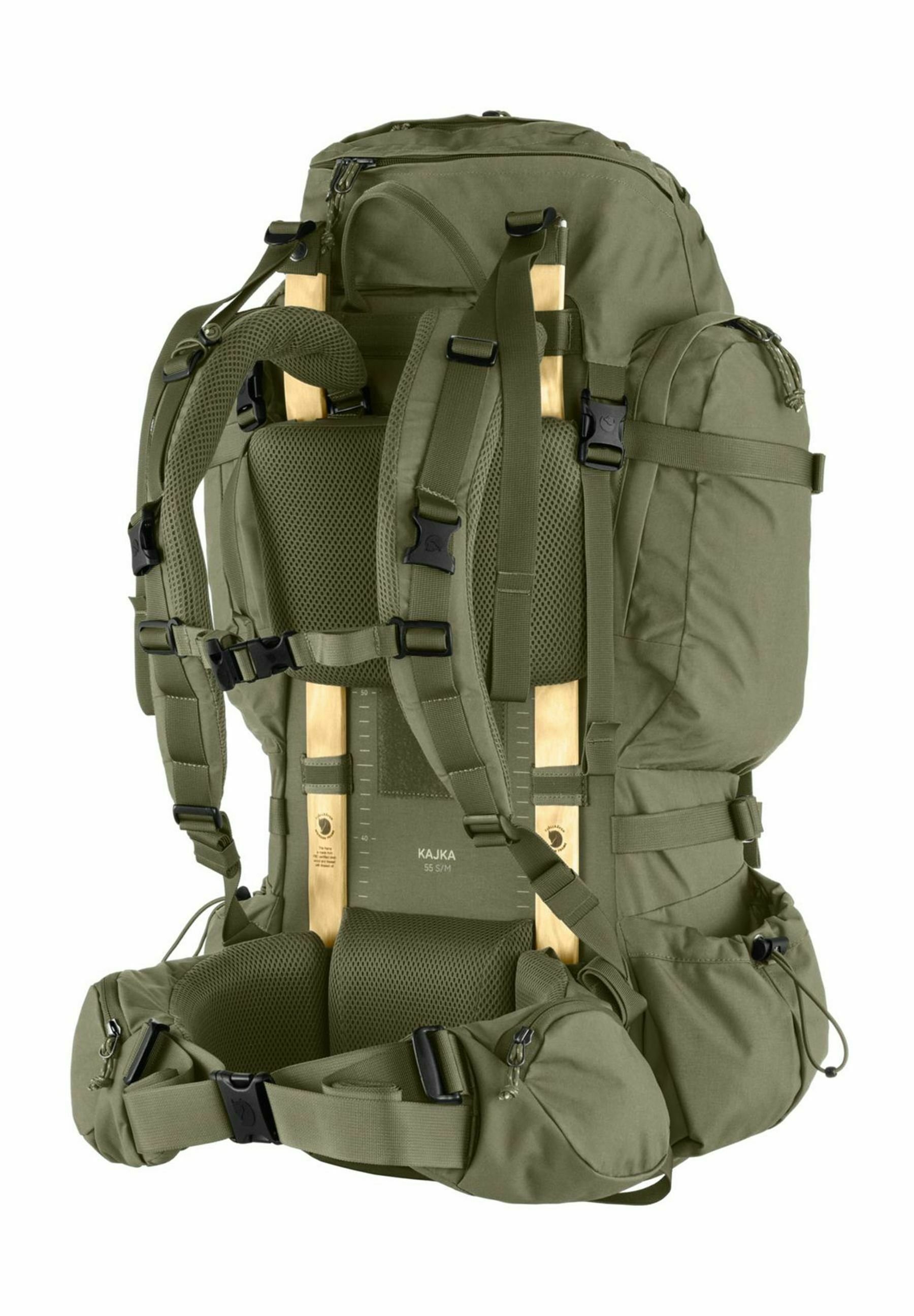 kajay  Fjällräven KAJKA 55 S/M UNISEX - Wandelrugzak - green/groen