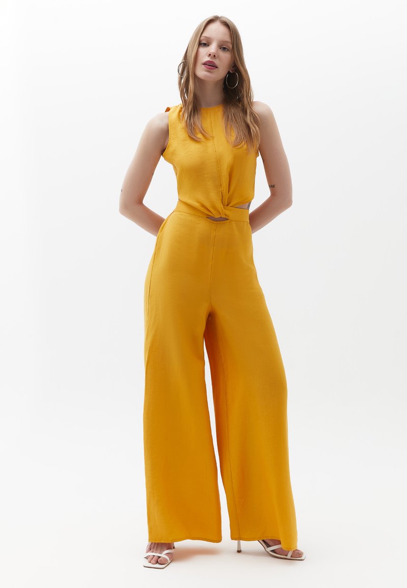 Damen Kleider | OXXO Jumpsuit mineral yellow/senf - WO74386 Damen Kleider | OXXO Jumpsuit mineral yellow/senf - WO74386