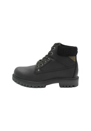 WILLYS BOLD - Stivaletti stringati - black