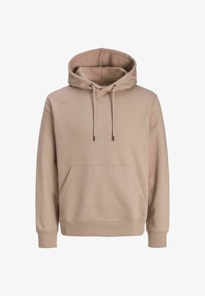 Jack & Jones JJESTAR  NOOS - Felpa con cappuccio - mocha meringue