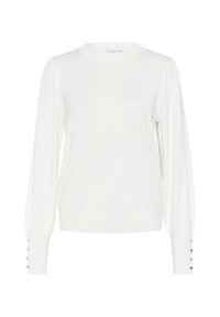 PULLOVER BUTTONS - Jersey de punto - chalk