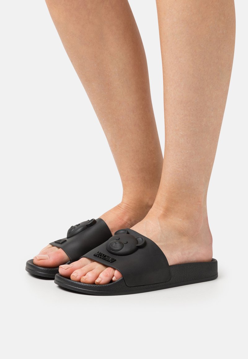MOSCHINO Pool slides nero/black Zalando.ie