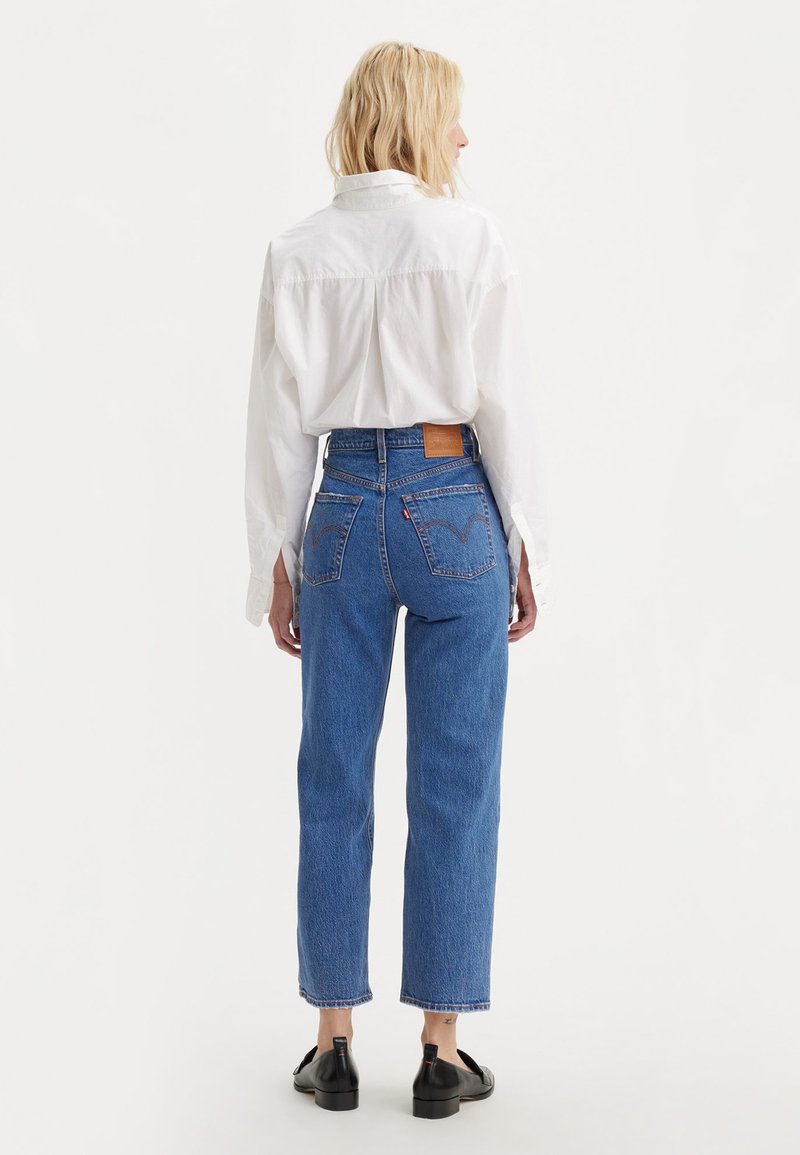 Levi's® RIBCAGE STRAIGHT ANKLE - Džíny Straight Fit - jazz pop