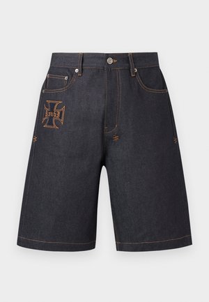 RAW IDOLS - Τζιν σορτς - blue denim