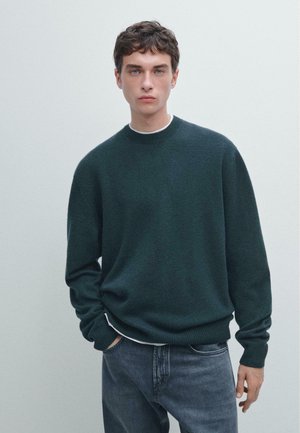 CREW NECK  - Maglione - blue denim