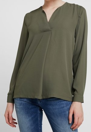 Bluse - dark green